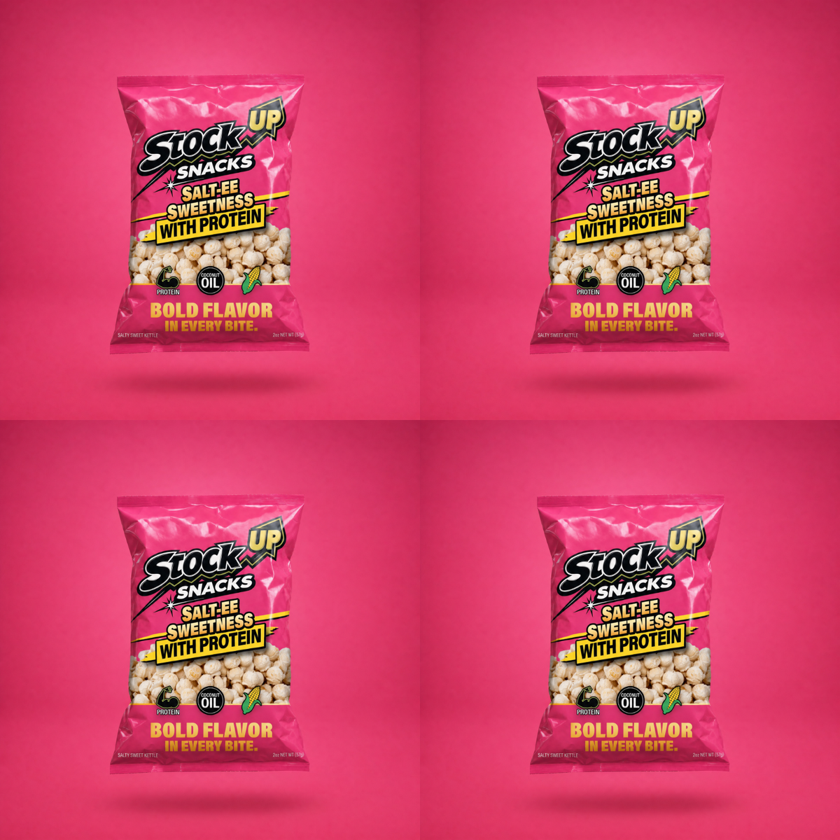 Salt-EE Sweetness Popcorn 4-Pack