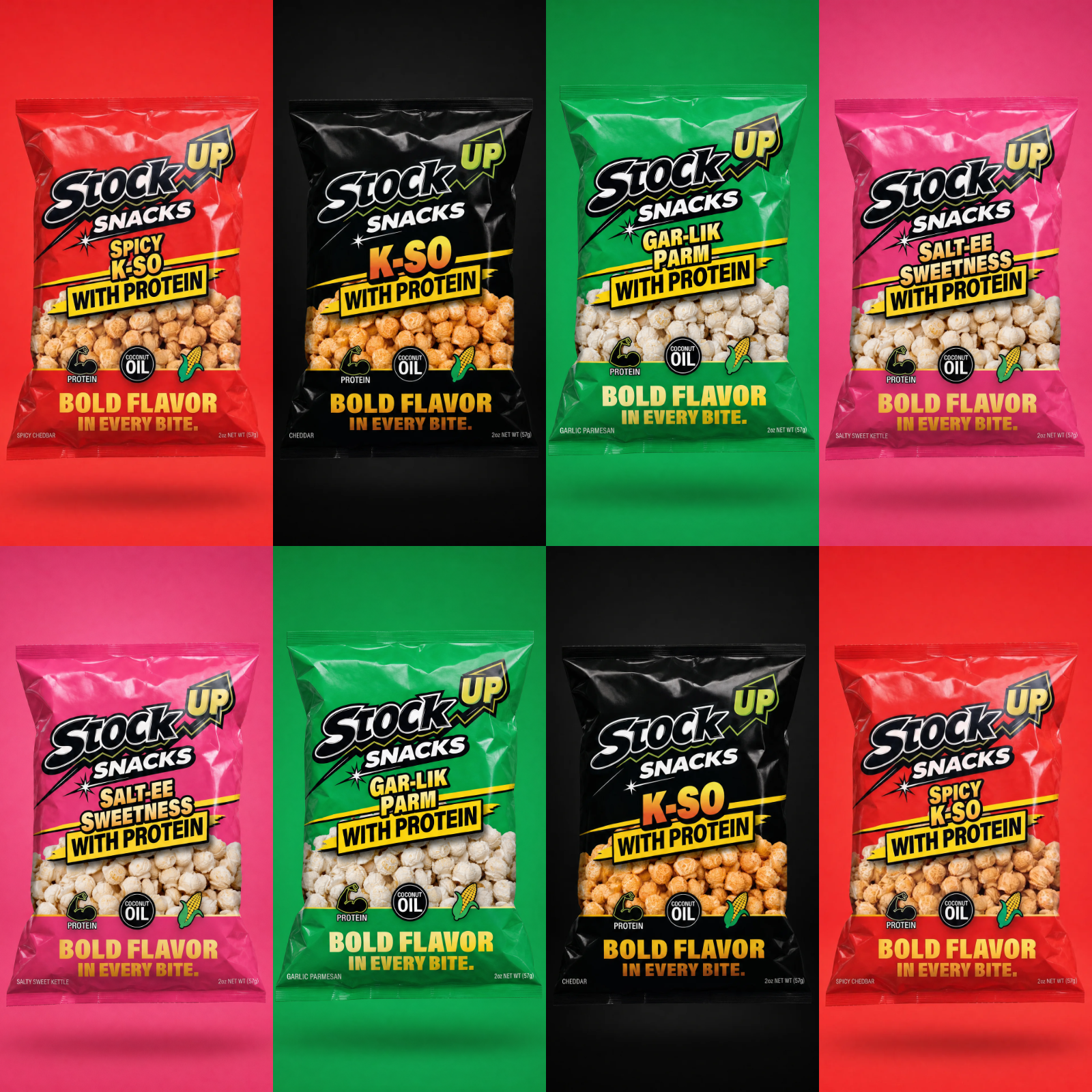 Mixed 8-pack — two of each flavour