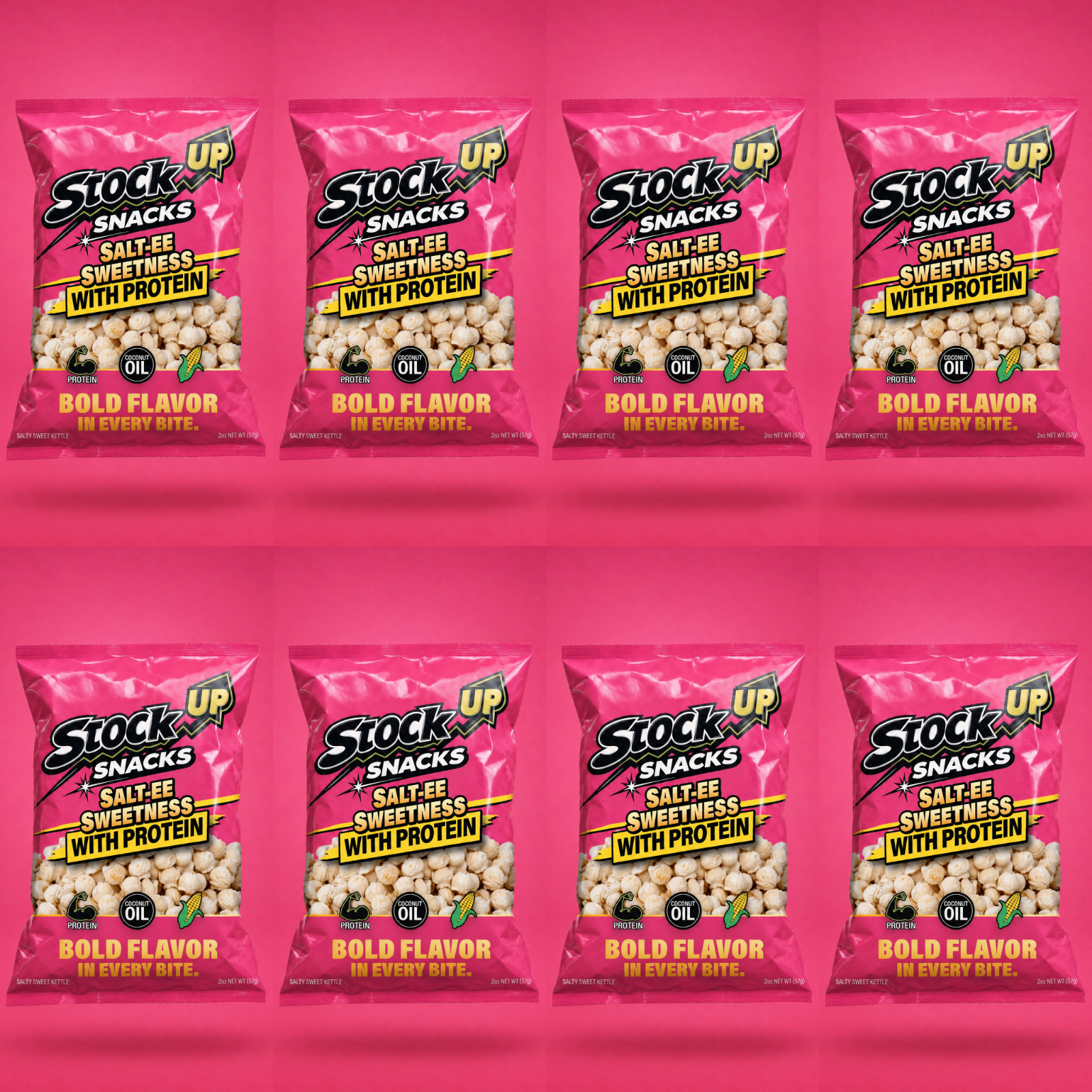 Salt-EE Sweetness Popcorn 8-pack